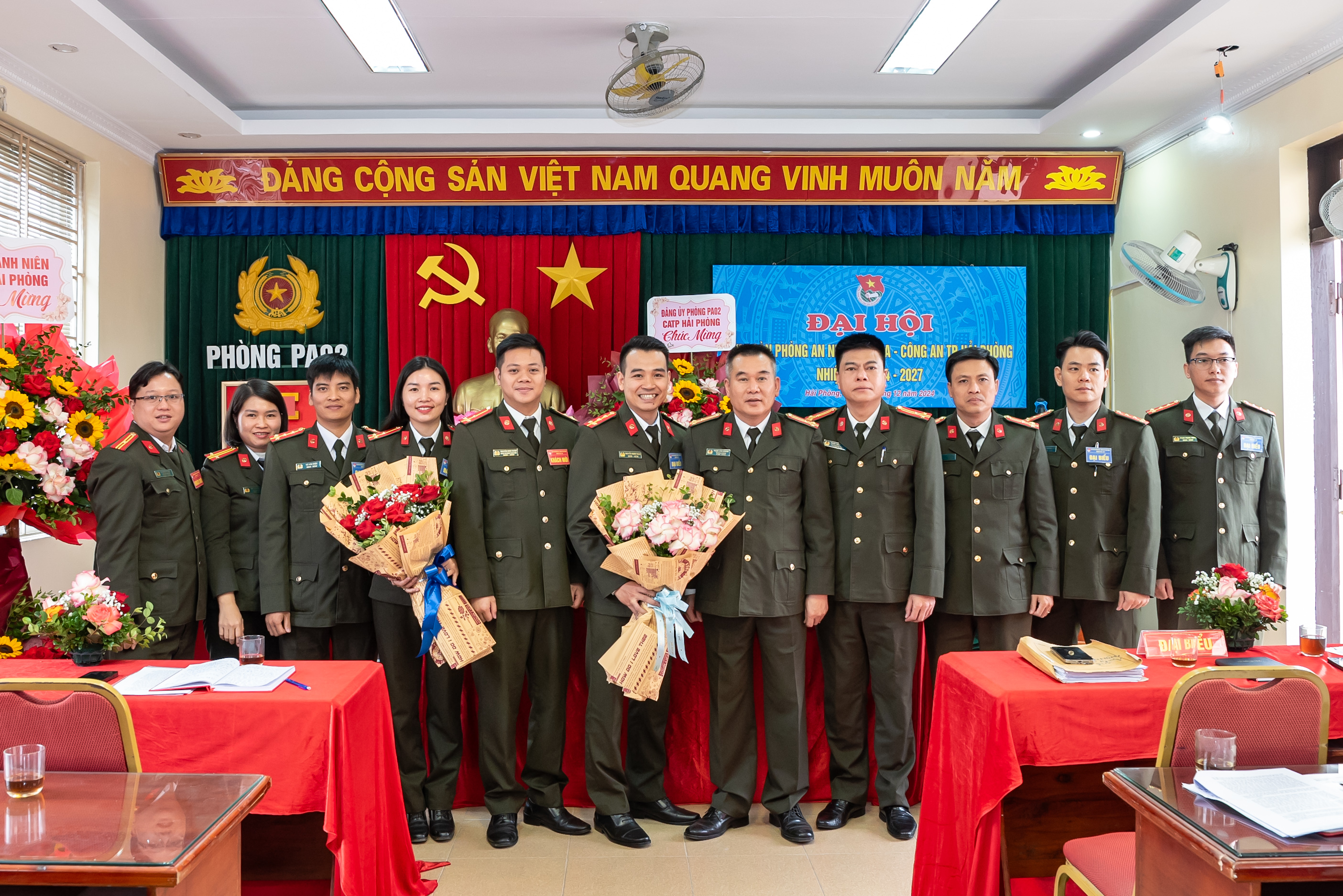 Chi đoàn Phòng An ninh nội địa tổ chức thành công Đại hội Chi đoàn nhiệm kỳ 2024-2027